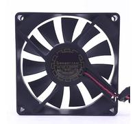 HAOOZAE CPU Cooling Fan for D80SH-12B 12V 0.22A 2-wire 8015 8CM Silent Chassis 80 * 80 * 15mm