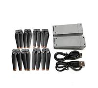 HAOOZAE For Li-Po Battery for Z908 Pro Drone, 3.7V 2000mAh Smart Flight, Quadcopter Kit with Paddles(Silver)