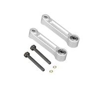 HAOOZAE For OMP-HOBBY M4 Helicopter Pitch Control Arm Set Parts-OMP Parts(Silver)