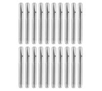 Haopeuk 20X Standard Metal Piano Tuning Pins Pegs Piano Loose Tune Spare Replacement Parts Piano Tuning Tool Accessories