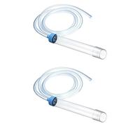 Haopeuk 2X Fish Tank Aquarium Gravel Cleaner Syphon Vacuum Water Changer Pump Siphon Hose