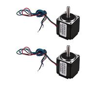 Haopeuk 2X NEMA 11 28 Hybrid Stepper Motor 1.8 Degree 2 Phase 4 Wires 32mm Stepper Motor for CNC Router