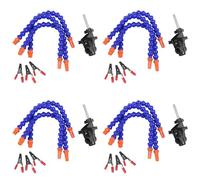 Haopeuk 4X Bench Vise Table Clamp Soldering Station with 12Pc Flexible Arms Soldeirng Iron Holder PCB Welding Repair