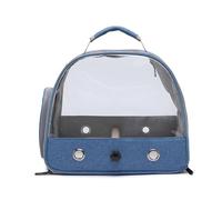 Haopeuk Bird Travel Carrier Bag, Portable Small Bird Parrot Parakeet Carrier with Standing Perch,Side Access Window-