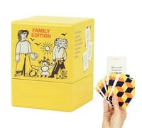 HAOQIAGA Family Conversation Cards, 150 Meaningful Question Prompts for Deeper Connections for Couples & Adults