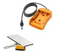 HAOQUOOU Battery Adapter for DeWalt 20V Battery, DC Power Converter Cord for Starlink Series Accessories, 3.2FT Charging Cable Plug for Starlink Satellite.(Yellow)
