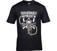 HAOREN Hangman Page Men's Tshirt Njpw Bullet Club Japan Pro Wrestling Adam Black XL