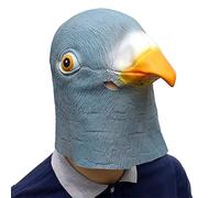 HAORONG Deluxe Novelty Halloween Costume Party Latex Animal Head Mask Pigeon