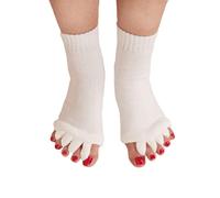 HAOSEM Five Toe Socks Posture Correction Elasticity Breathable Ectropion Toes Corrector Prevent Cross Infections