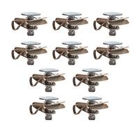 Haosie 10pcs Engine Chassis Screws and Undertray Metal Clips 8D0805121, Undertray Screws and Under Engine Cover Screw Undertray Metal Clips and Screws