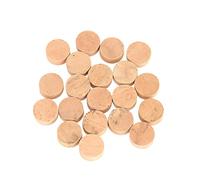 Haosie 20Pcs Repairing Cork Pads, 9.5mm Replacement Parts, Trombone Repairing Cork Pads Parts Trombone Spit Valve Cork Trumpet Corks Water Key Cork Pad Replacement Musical Instrument Accessories Kit