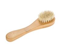 Haosie Face Brush, Dry Brush, Face Brushes Exfoliator, Wood Handle Manual Facial Cleansing Brushes Suitable for Sensitive Skin Massage, Scrubbing, Gentle Peeling