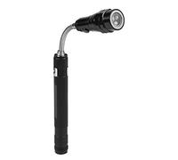 Haosie Gadgets for Men, Dad Presents, Birthday Presents, Mini Flexible Telescopic LED Flashlight Rotatable Torch, with Magnetic End