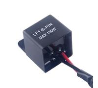 Haosie LF1 Motorcycle Indicator Relay - 12v 2 Pin LED Turn Signal Flash for Motorcycles, Electric Vehicles, Cruise Ships
