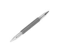 Haosie Nail Punch, Double Head Spring Nail Punch, Small Exquisite Metal Nail Punch Working Tool for Any Carpenter or Crafts Man