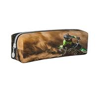 HAOSOFT Pencil Case Motocross Dirt Bike Large Capacity Pencil Cases for Boys Girls Teens Adults Middle Secondary School, Big Pencil Bag Pouch Office Stationery Pen Storage
