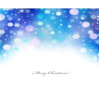 Haosphoto 9X6FT Polyester Merry Christmas Backdrop for Photography Snowflakes Bokeh Sequins Winter Wonderland Xmas Background for Merry Christmas and Happy New Year Party Photo Studio Props HS1294