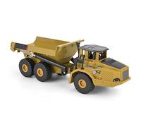 HAOSUIAI 1:50 Alloy Dump Truck Model, Construction Engineering Vehicle Toy, Highly Detailed Die - Cast Metal Truck with Realistic Features for Kids Over 8, Collectible Display