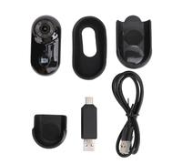 HAOSUIAI Body Worn Camera HD, Wearable Portable Small Camcorder, Sport Action Recorder with 280mAh Battery, Lightweight Thumb Sized Camera for Work Travel Pet Walking Outdoor Activities (Black)