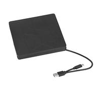 HAOSUIAI Portable External DVD Drive USB 3.0, CD DVD Burner and Reader with Spider Texture Design, Plug and Play Optical Drive for Laptop Desktop OS X 8.6 or Above