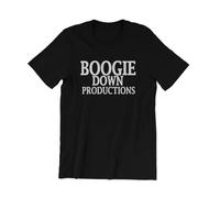 HAOTIEN Boogie Down Productions T Shirt - BDP - KRS One - Hip hop - t-Shirt NYC Black