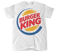 HAOTIEN Burger King Fast Food T-Shirt White