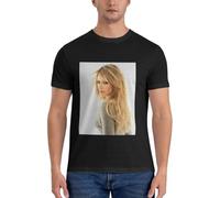 HAOTIEN Hilary Duff Hilary Duff T Shirts for Men Crew Neck