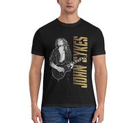 HAOTIEN John Sykes Essential T-Shirt Mens Clothes Anime Plain t-Shirt Black