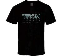 HAOTIEN Men's Tron Legacy Logo Movie Round Neck T Shirt -
