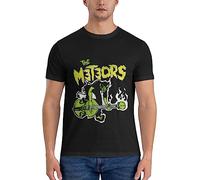 HAOTIEN Meteors T-Shirt Graphic t Shirt Mens Graphic t-Shirts Hip hop Black