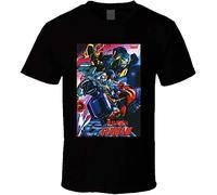HAOTIEN Mobile Fighter G Gundam Anime Tv Show Poster Cool Fan T Shirt Black