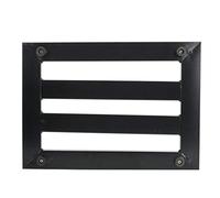 Haowecib Guitar Pedal, Electric Guitar Effect Holder 14.6 * 10.6 * 0.8in Universal Guitar Effect Pedal Board Black Guitar Pedalboard, for Guitar Effect Pedals Guitar