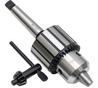 HAowosi 1/32"- 5/8" Drill Chuck with MT2 Shank (MT2-JT33),Morse Taper No. 2, Heavy Duty Drill Chuck with Chuck Key