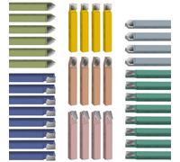 HAowosi 38PCS 5/16" Metal Lathe Cutting Tools,C-6 Carbide Tip Cutter Tool Bit Cutting Set,Milling Welding Bit Lathe Cutting Tool Kit