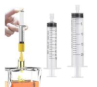 Haowul 5ml/10ml/20ml Syringe Plastic Perfume Dispenser Tools Refill Cosmetic for Refillable Bottle Quantitative Dispensing