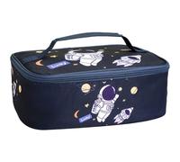 Haowul Kids Insulated Soft Bag Mini Cooler Back to School Thermal Meal Tote Kit for Girls, Boys, Astronaut