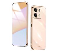 HAOYE Case for Nothing Phone 3a Lite, Electroplating Slim Silicon Premium Flexible TPU Cover Bumper, Anti-Scratch Shockproof TPU Protective Shell. Pink