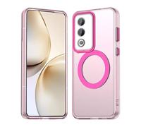 HAOYE Case for OPPO A80 5G - Slim TPU+PC Cover with Matte Finish, Anti-Fingerprint Shockproof Bumper Compatible for MagSafe Accessories - Red