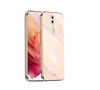 HAOYE Case for OPPO A9 2020 / OPPO A5 2020, Electroplating Slim Silicon Premium Flexible TPU Cover Bumper, Anti-Scratch Shockproof TPU Protective Shell. Pink