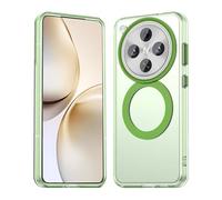 HAOYE Case for OPPO Find X8 Pro - Slim TPU+PC Cover with Matte Finish, Anti-Fingerprint Shockproof Bumper Compatible for MagSafe Accessories - Green