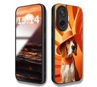 HAOYE Case Suitable for Xiaomi Poco F7 5G Case, HD Printing Pattern Scratch Proof Cover + Slim Thin Fit Shockproof Case (Cool Dog)