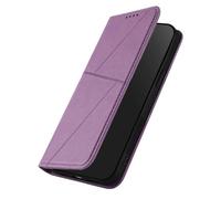 HAOYE Premium Leather Case for Doogee Note 56 with Wallet Cover - Magnetic Shell, Card Slots, and Stand Bumper for Full Protection - Purple