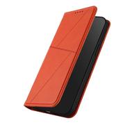 HAOYE Premium Leather Case for Doogee Note 56 with Wallet Cover - Magnetic Shell, Card Slots, and Stand Bumper for Full Protection - Red
