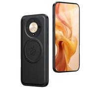 HAOYE Premium Leather Case for Huawei Honor Magic 6 Lite / Magic6 Lite, Fit for MagSafe, Protection Bumper Shell - Built-in Strong Magnetic Ring & Shockproof - Black