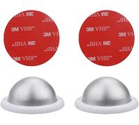 Haoyou Wall Mount Indoor/Outdoor Camera Mounts Compatible for Magnetic Arlo/Arlo Pro/Arlo Pro 2 Camera (2 Pack Silver)