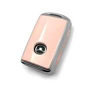 HAOYOUMEI Advanced Soft TPU Key Cover is Compatible with Mazda 3 Hatchback CX-5, CX-9, 2020-2024 Mazda 3, 6, CX-30, CX-50, CX-70, CX-90 Key (Pink Key Case)