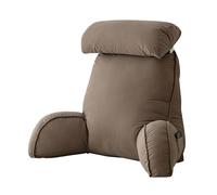 HAOYUES Portable Reading Pillow For Sofa Chair Bed,Reading Cushion,Back Support,Great For Back Support,Bed,Gaming,Reading,Relaxing Or Watching TV With Washable Covers 75×40×55cm