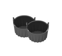 Haoyull Pack Of 2 Safe And Practical Air Fryers Moulds Ramekins For Air Fryers Practical Poached Eggs Maker Practical Poached Eggs Maker