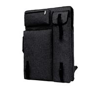 haozaikeji Art Portfolio Case Large Capacity, Waterproof A2 Drawing Boards Bag with Handle, Adjustable Artist Sketch Boards Bag Art Backpack Carry Bag Storage Folder for Art Works Supplies