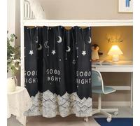 haozaikeji Dorm Bunk Bed Curtains Bed Tent Canopy Dustproof Lightproof Blackout Curtain Single Bed Mosquito Nets mid sleeper tent Student Sleep Privacy Protection Curtain Bed Shading Cloth, 1.15x2m